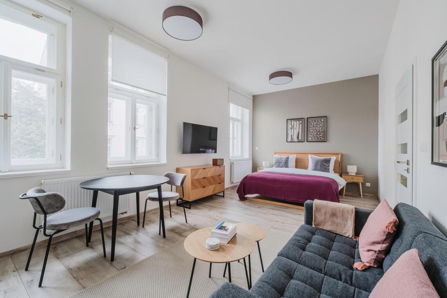 Blueground 3 Furnished Zizkov Tower Prg-34 Appartamento *
